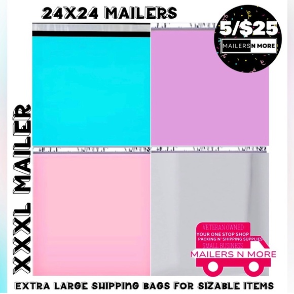 ❤️Bigger Mailers  SELECT OPTION 5/$25 buy 5 sets pay $5 each - Picture 3 of 9